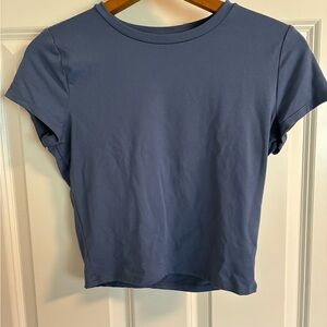 Hollister Blue Short Sleeve Tee